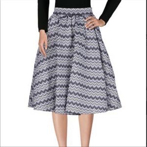 NWT Perfect Holiday skirt!!! maje joyaux Jupe violet MIDI skirt